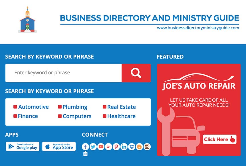 Church Business Directory Supports Stewardship Ministry